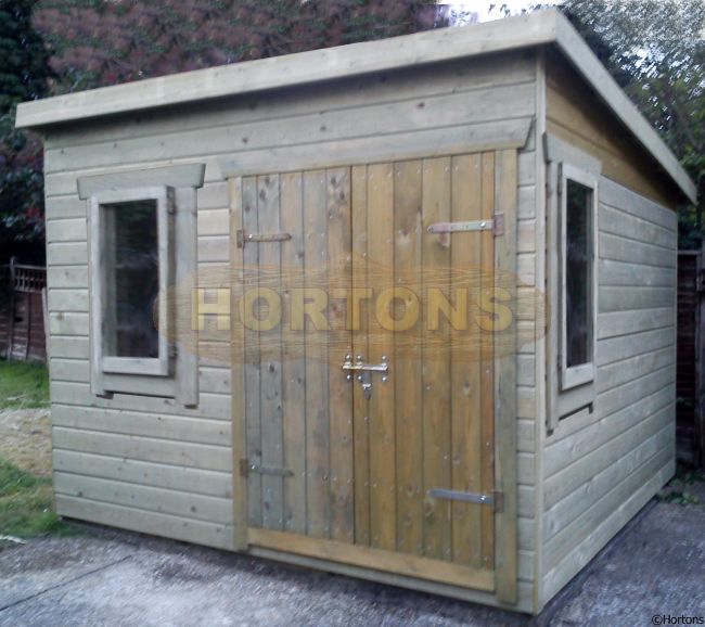 10ft x 11ft Easibuild heavy duty garden workshop